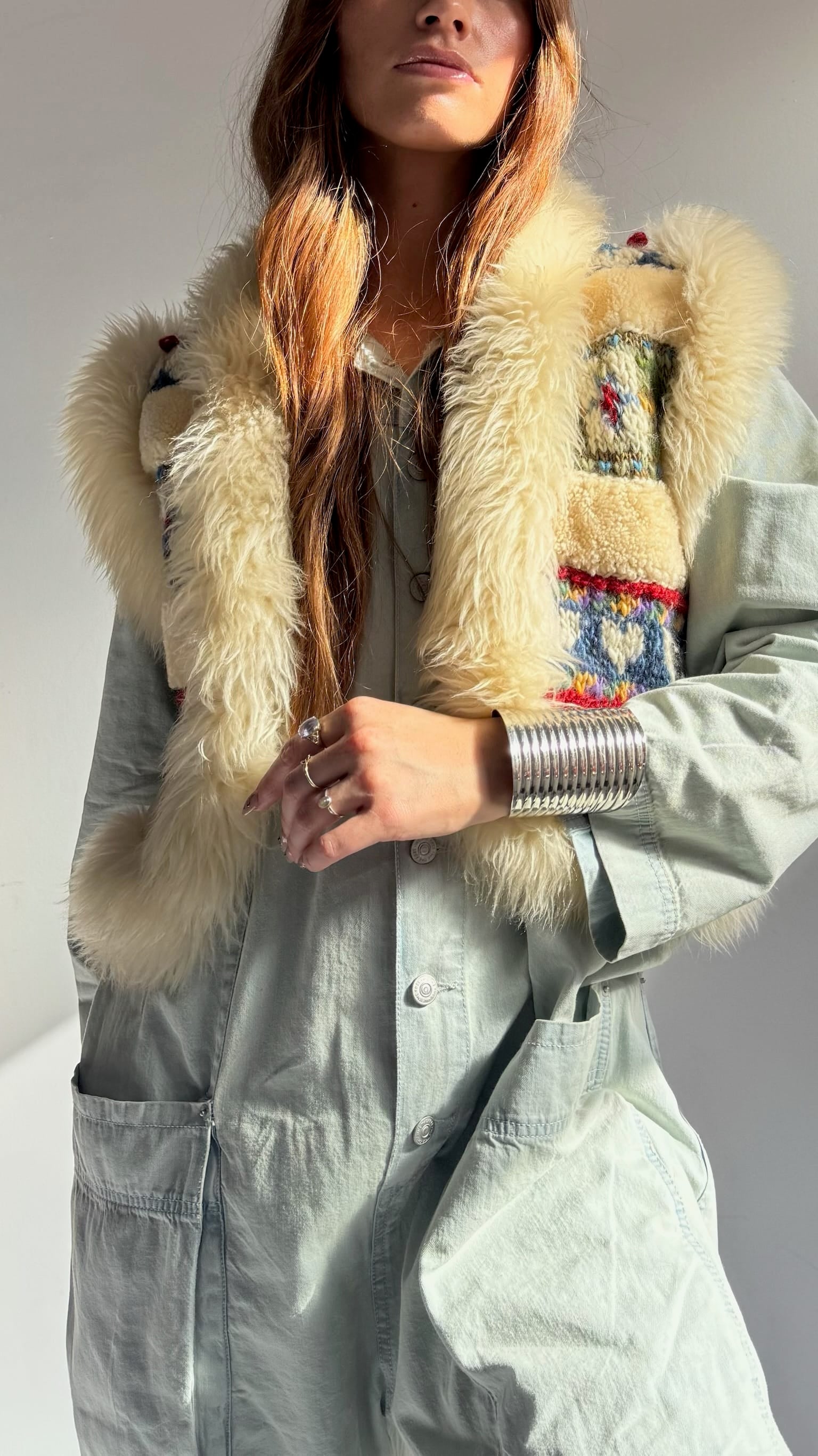 Manos del Uraguay Jacket Vintage Manos Vest