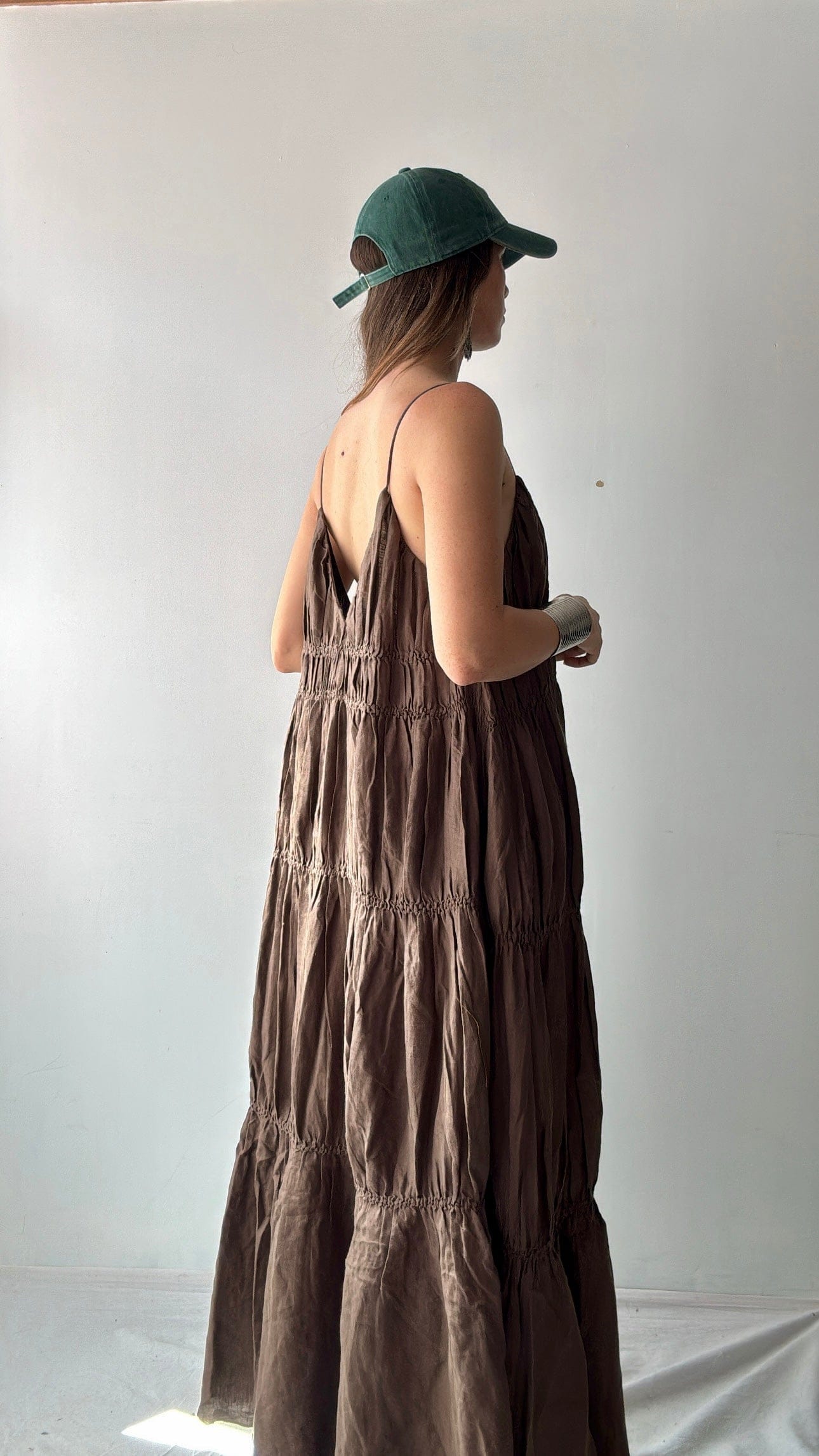 Massimo Dutti Dress Massimo Dutti Maxi Dress Choc