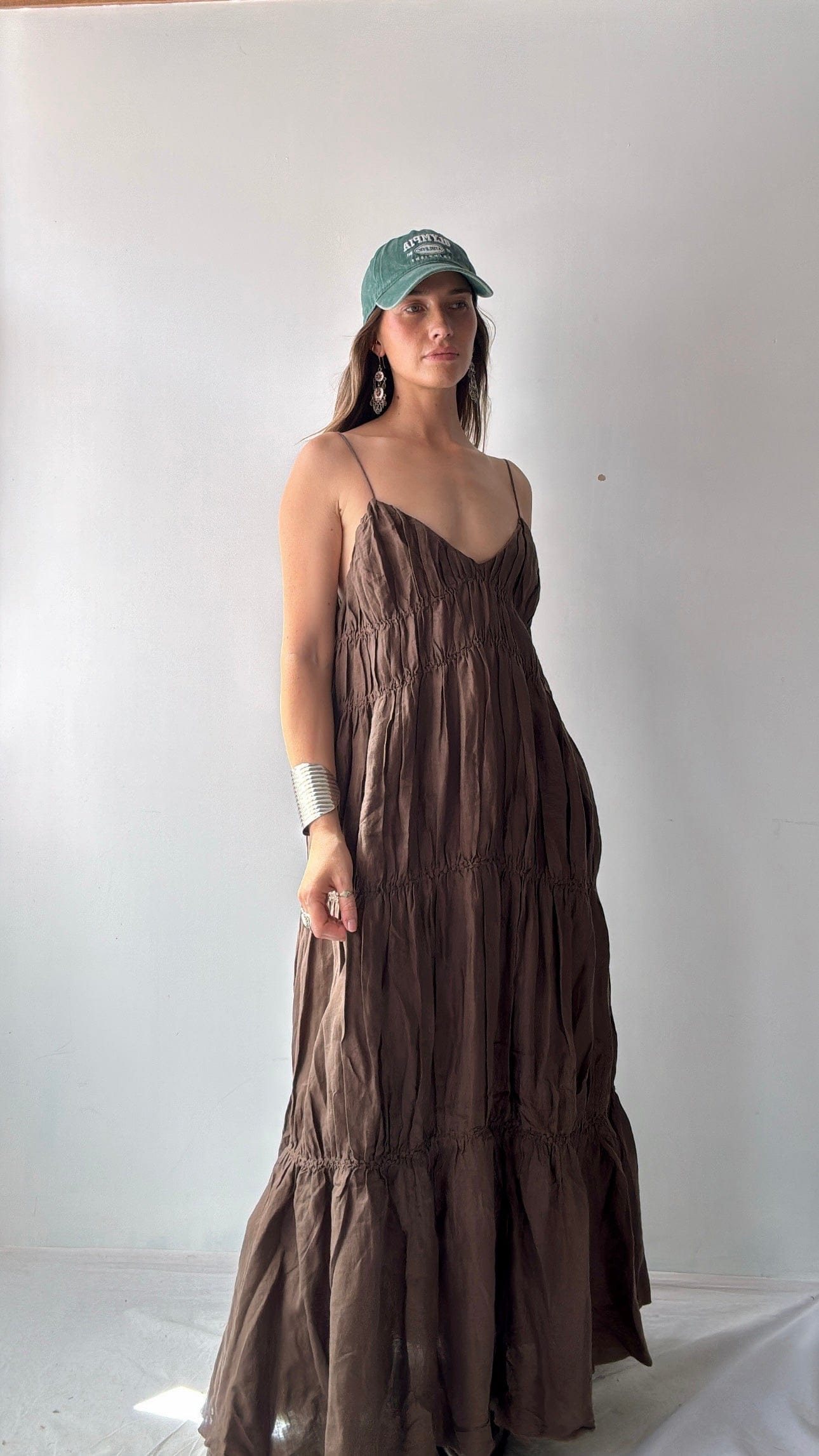 Massimo Dutti Dress Massimo Dutti Maxi Dress Choc