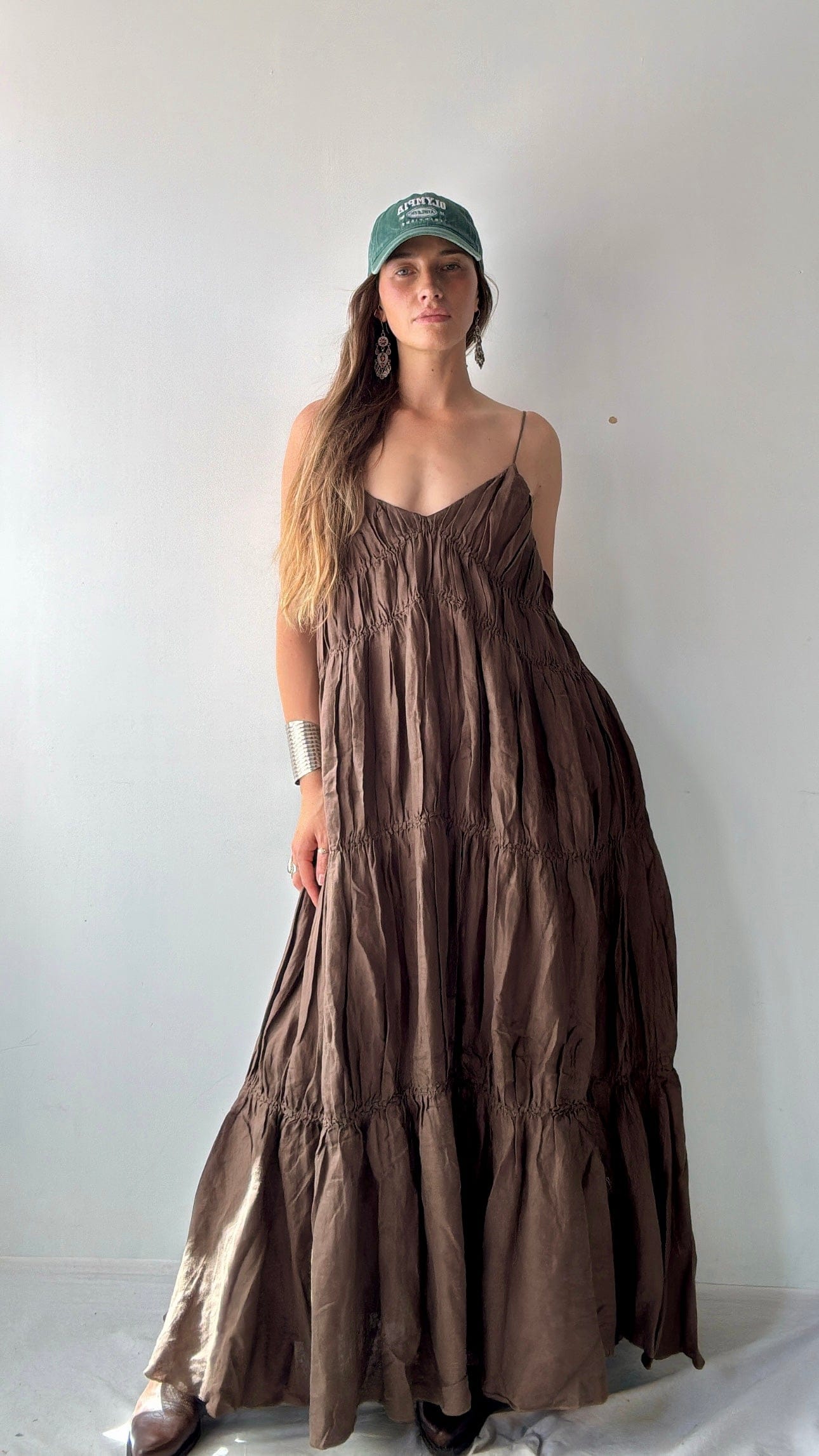 Massimo Dutti Dress Massimo Dutti Maxi Dress Choc