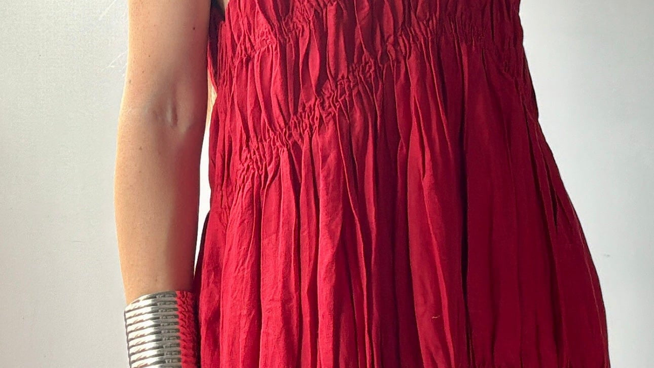 Massimo Dutti Dress Massimo Dutti Maxi Dress Red