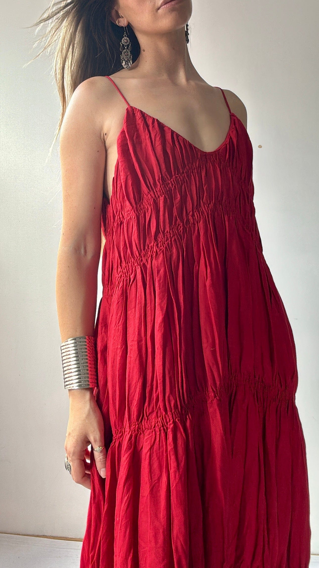 Massimo Dutti Dress Massimo Dutti Maxi Dress Red