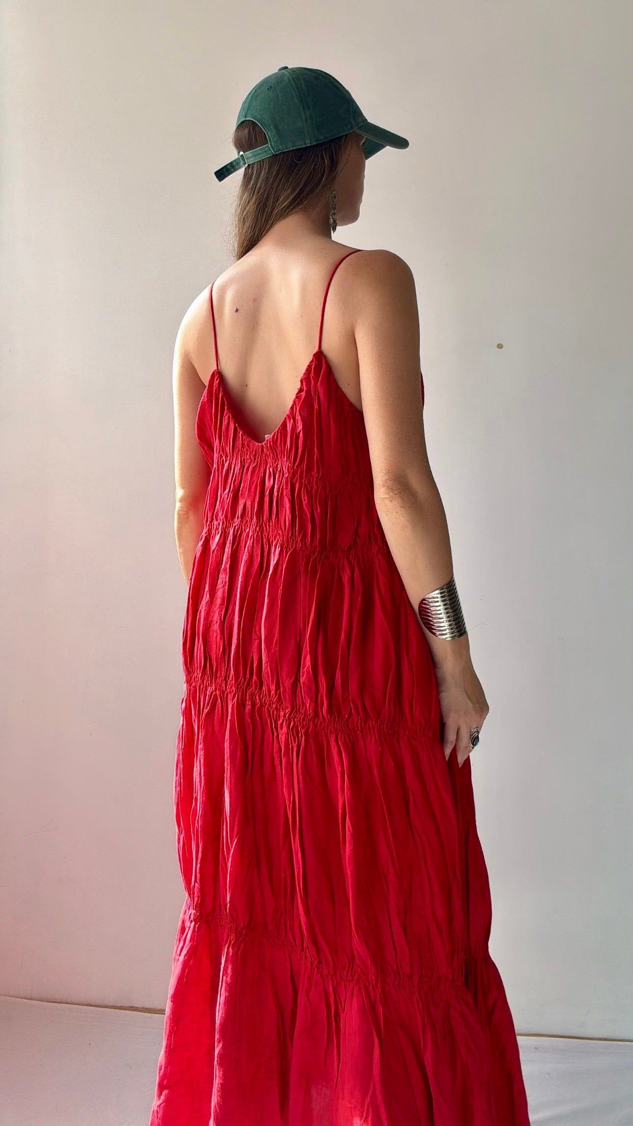 Massimo Dutti Dress Massimo Dutti Maxi Dress Red