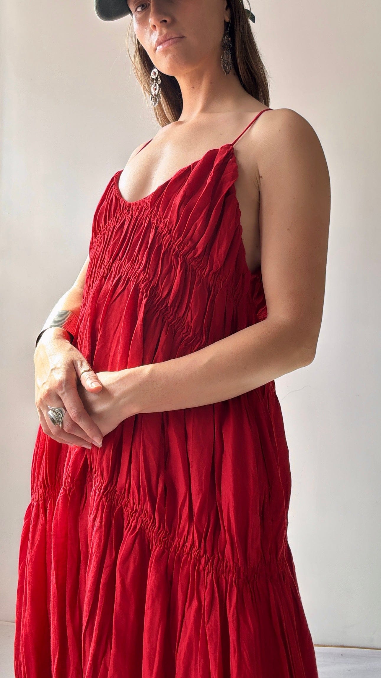 Massimo Dutti Dress Massimo Dutti Maxi Dress Red