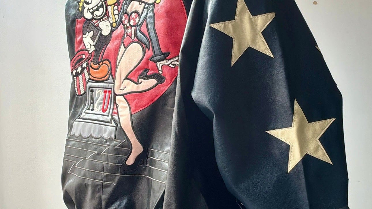 Mazakimyee Betty Boop USA Bomber Jacket