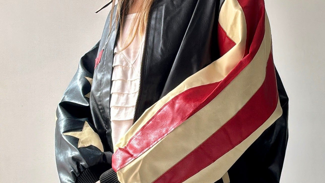 Mazakimyee Betty Boop USA Bomber Jacket