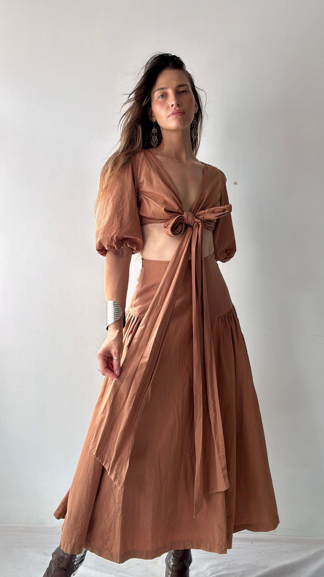 Mon Renn Dresses Vintage Mon Renn Maxi Dress