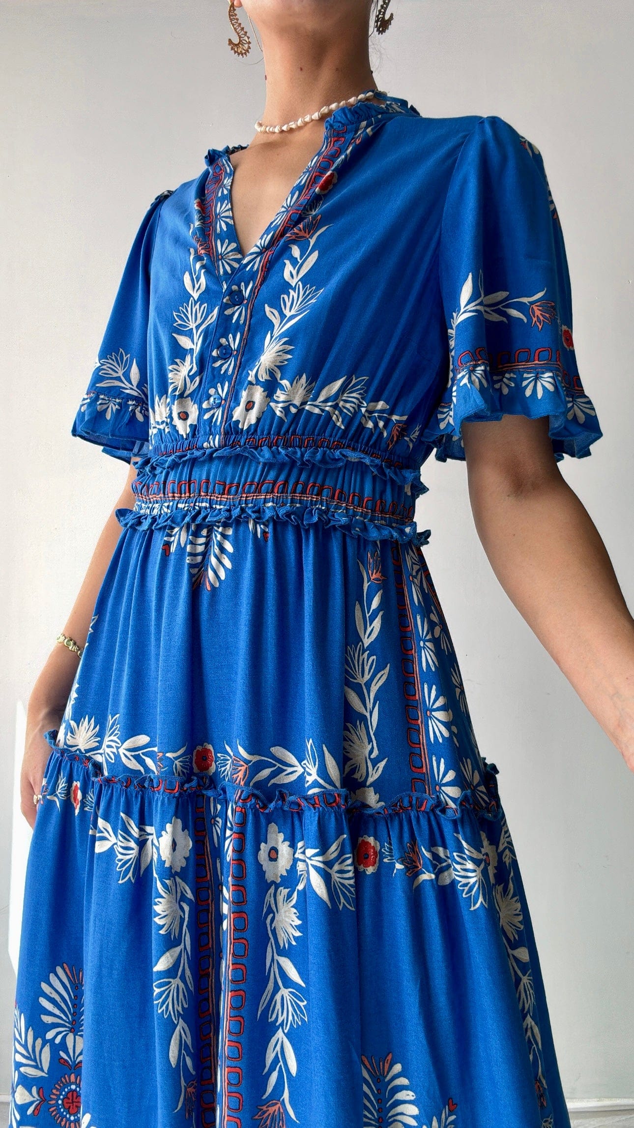 Monsoon Dresses Monsoon Lenora Cobalt Dress