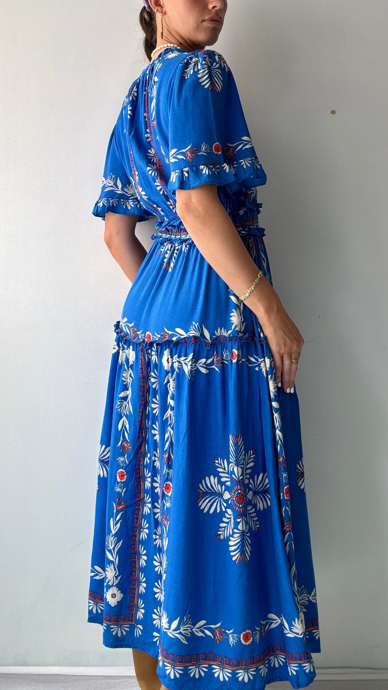 Monsoon Dresses Monsoon Lenora Cobalt Dress