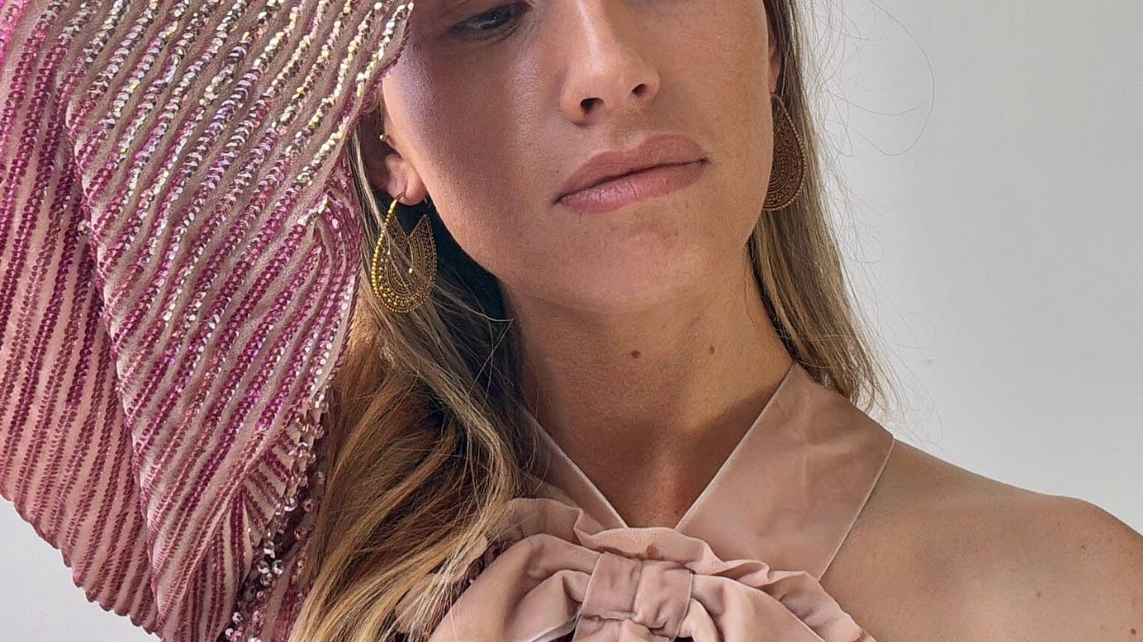 Needle & Thread N & T Priscila Top Pink