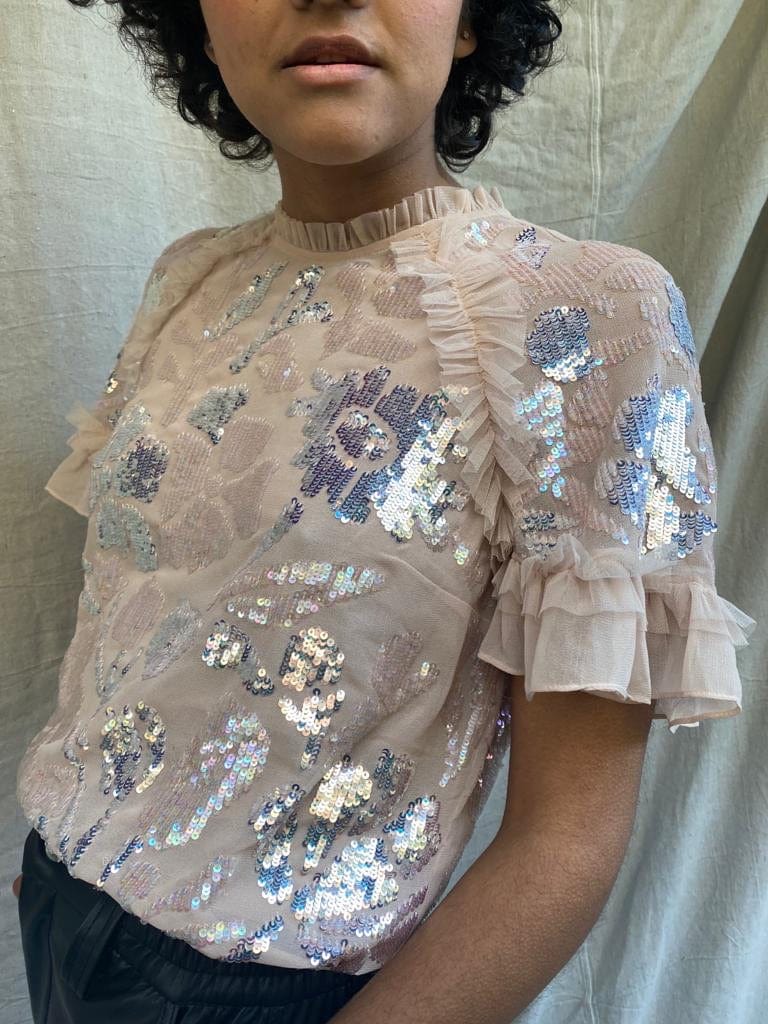 Needle & Thread Top Primadonna N&T Top