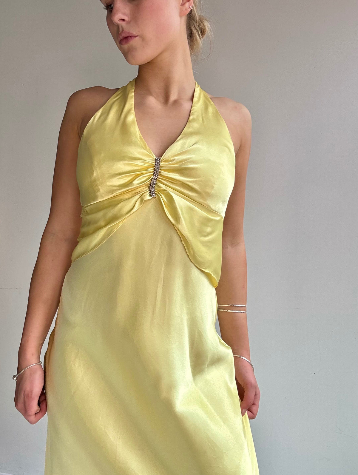 Niki Livas Dress Zum Zum Vintage Y2K Gown