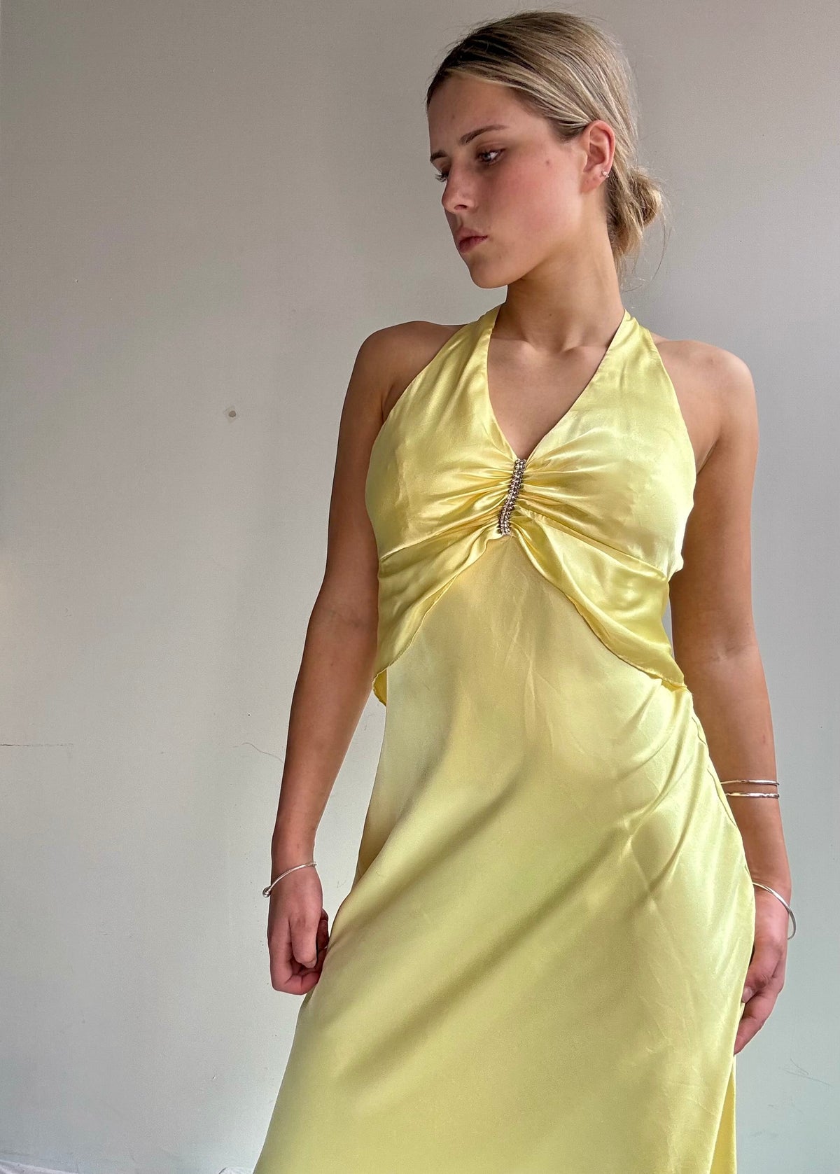 Niki Livas Dress Zum Zum Vintage Y2K Gown