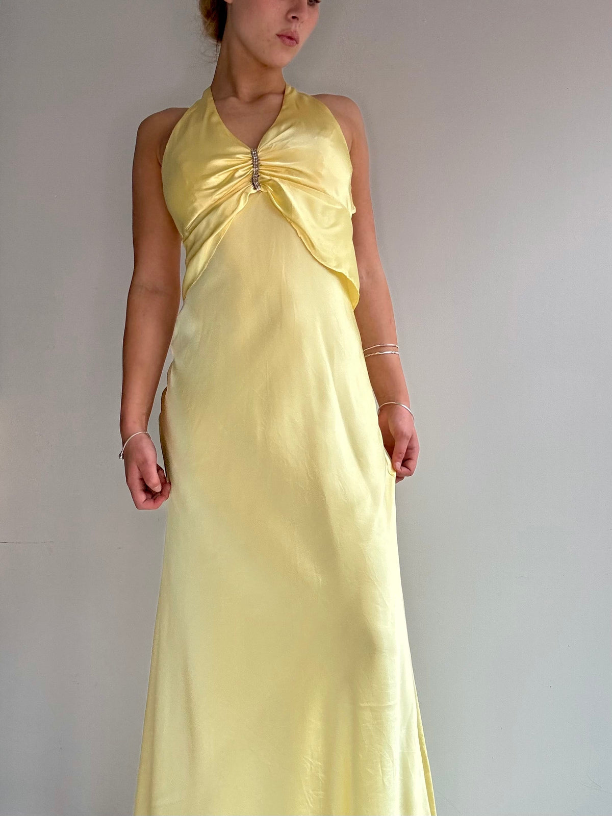 Niki Livas Dress Zum Zum Vintage Y2K Gown