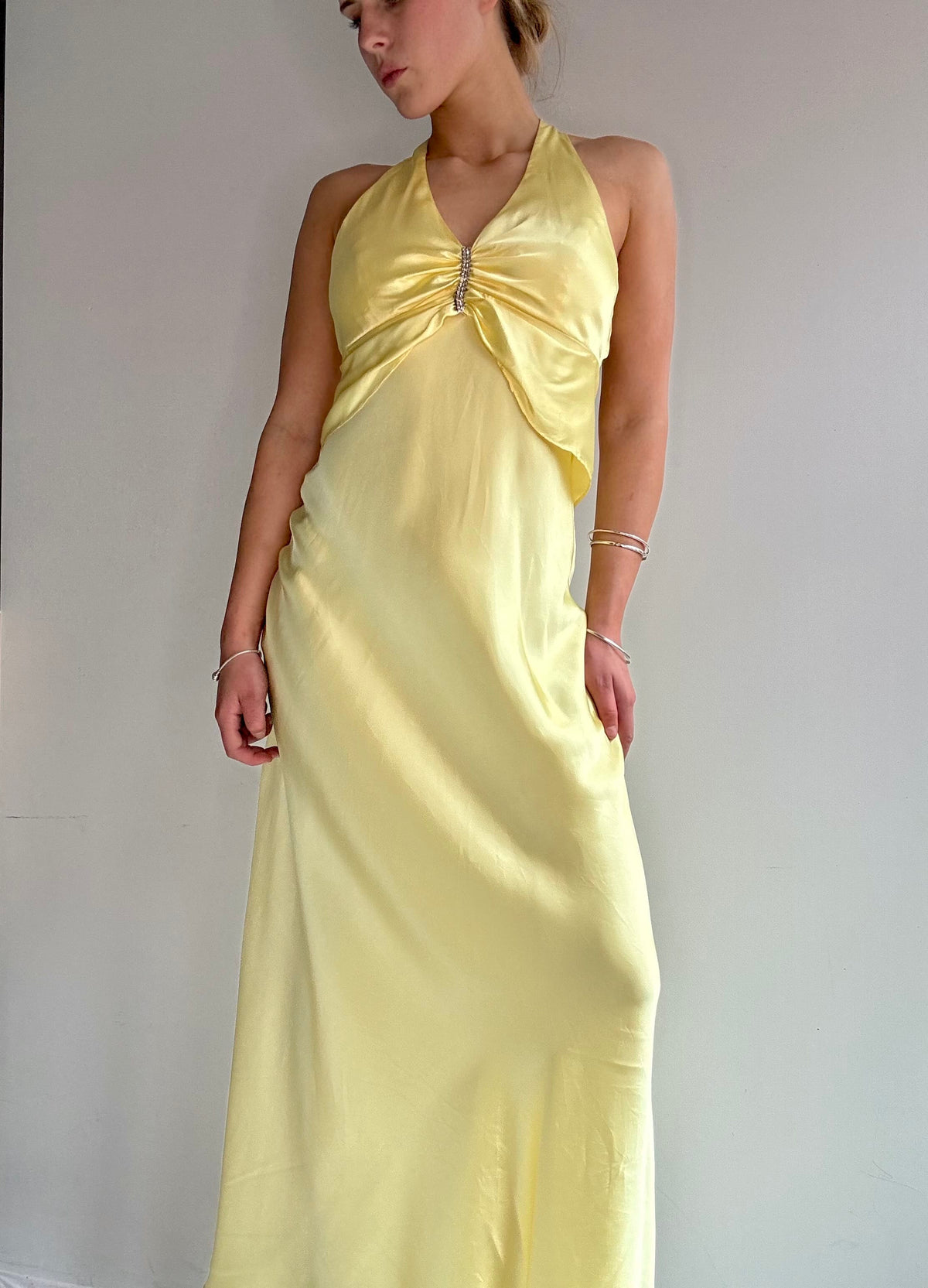 Niki Livas Dress Zum Zum Vintage Y2K Gown
