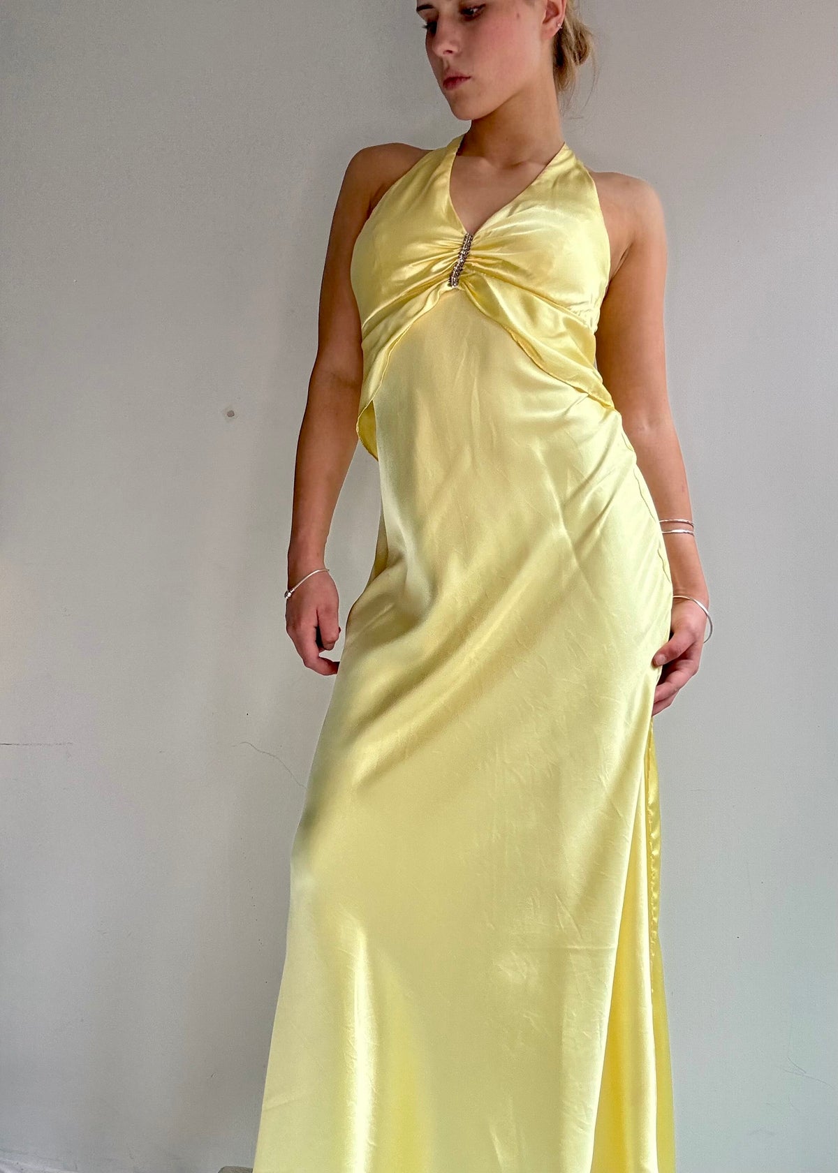 Niki Livas Dress Zum Zum Vintage Y2K Gown