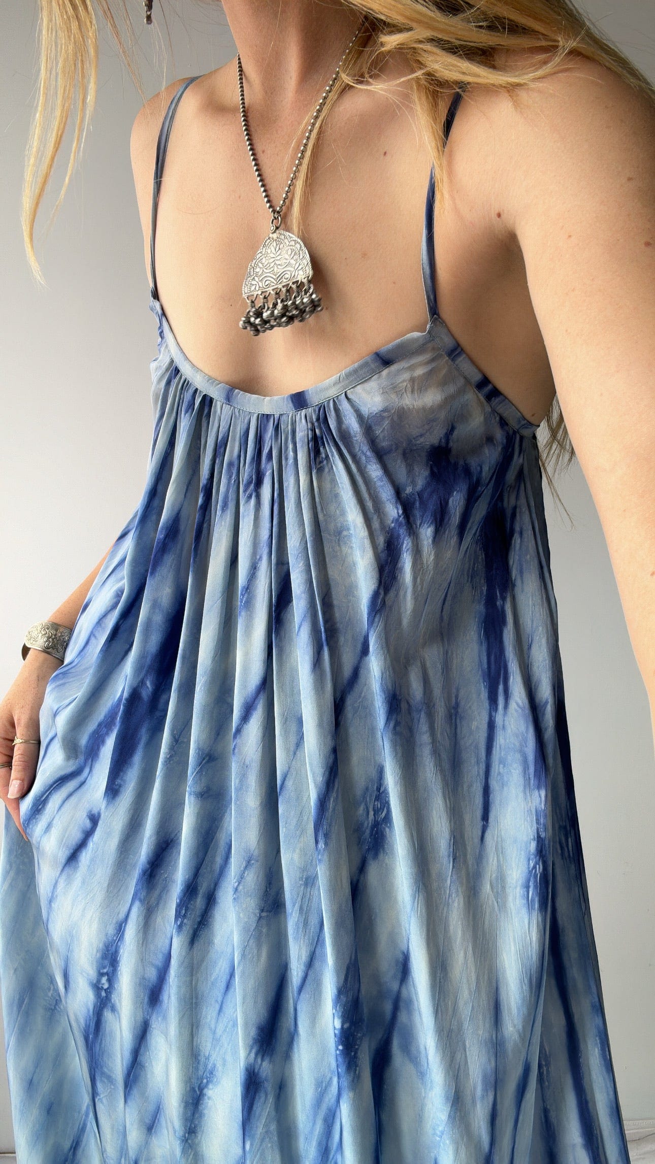 Nous Antwerp Slip Dress Blues, Nous Antwerp, Sistergolden