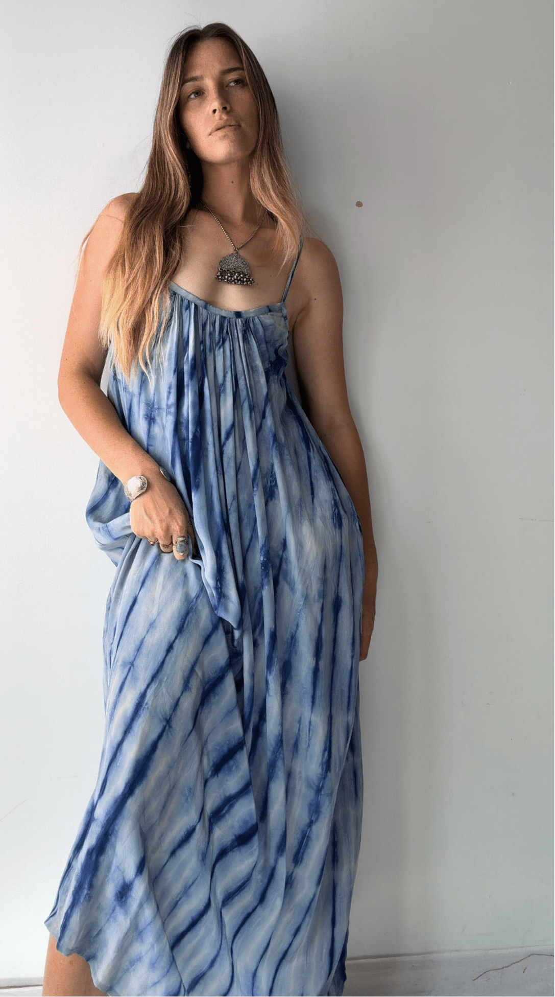 Nous Antwerp Slip Dress Blues, Nous Antwerp, Sistergolden