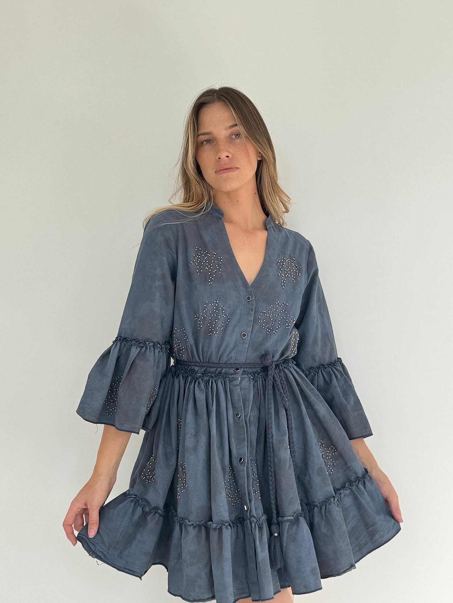 Palak Night Sky Dress