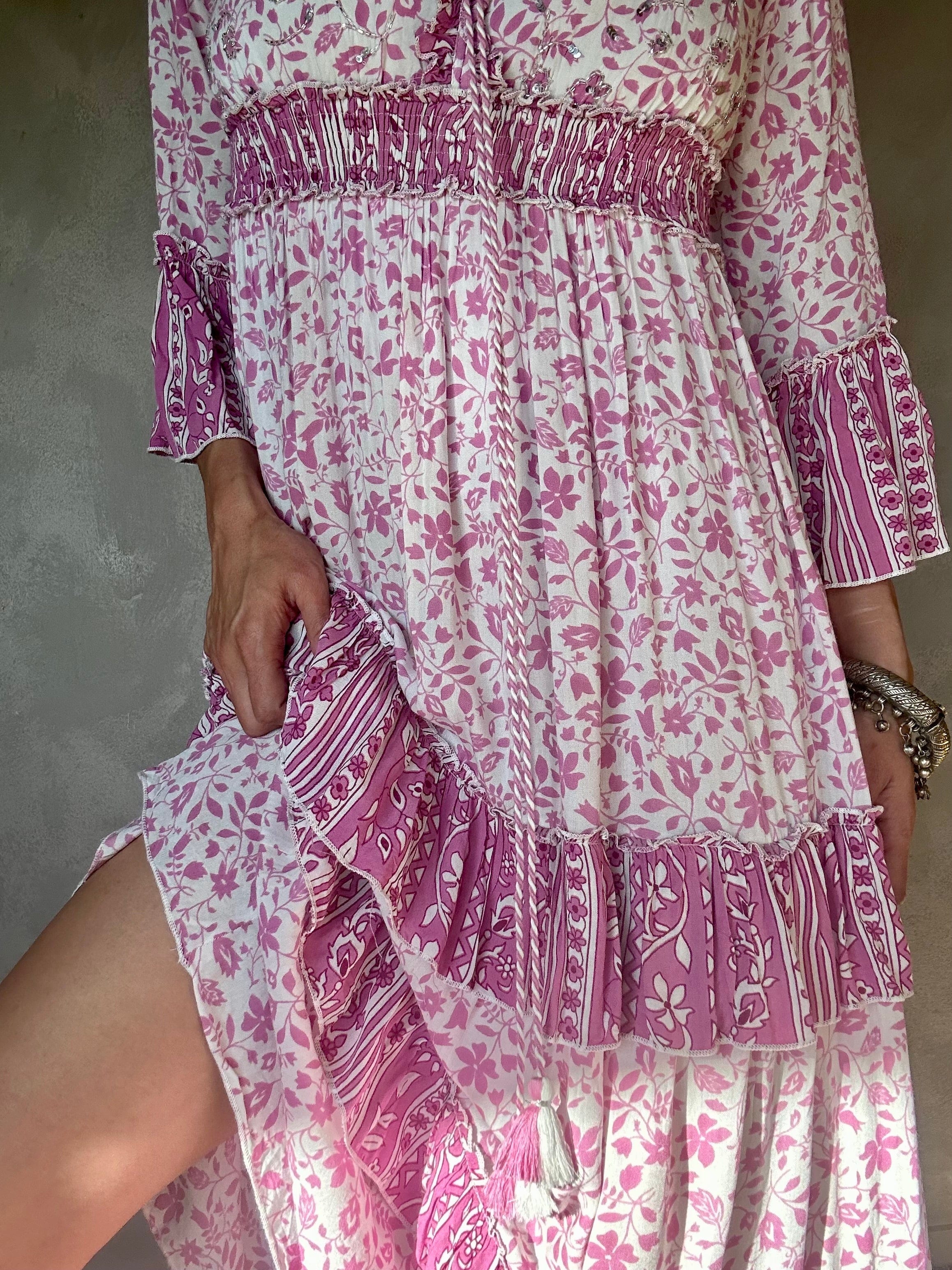 Palak Palak Adelaide Dress Pink