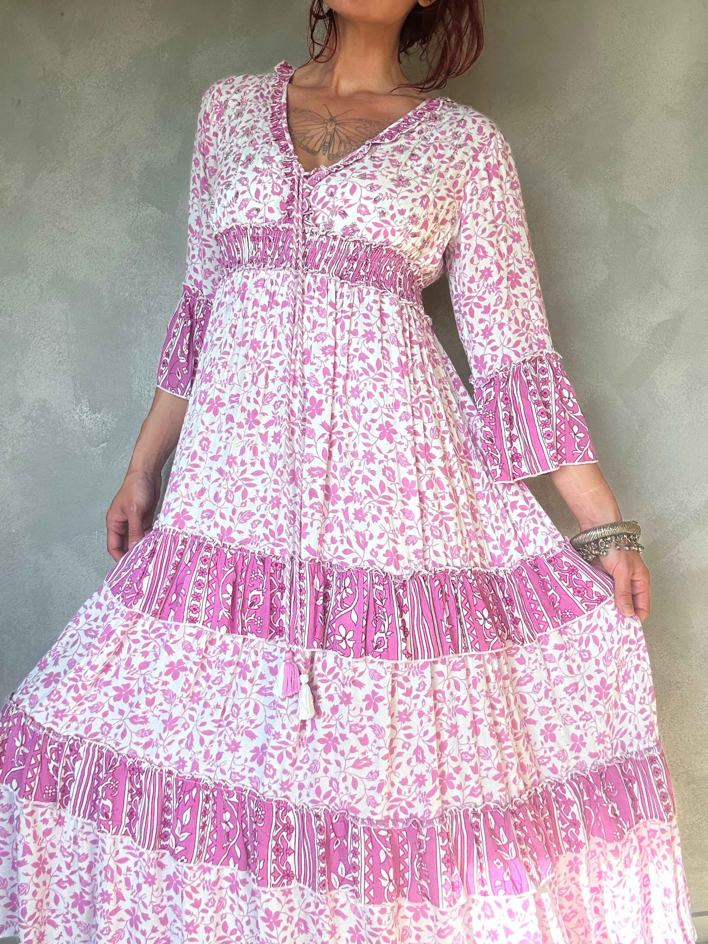Palak Palak Adelaide Dress Pink