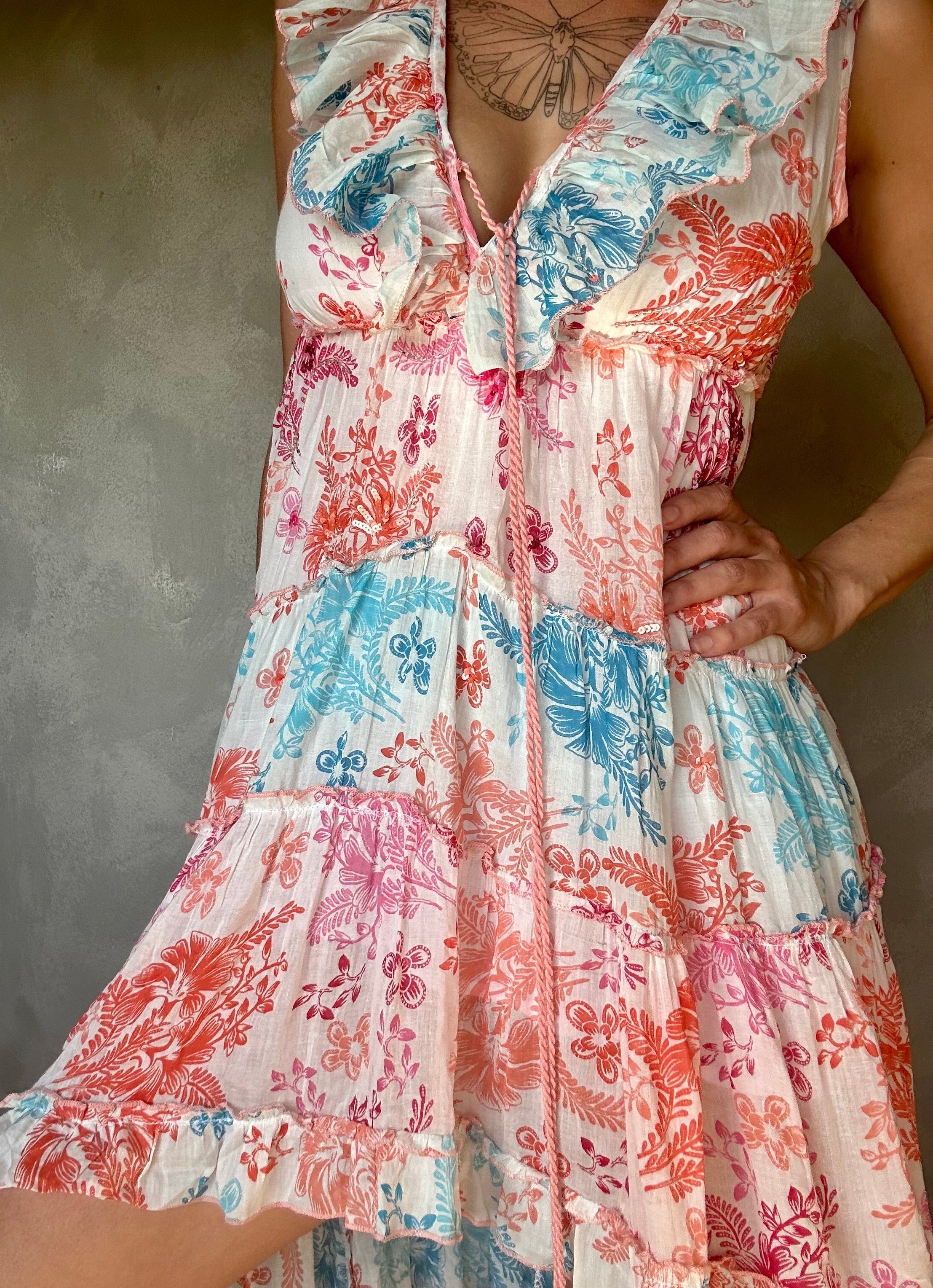 Palak Palak Juno Dress Pink