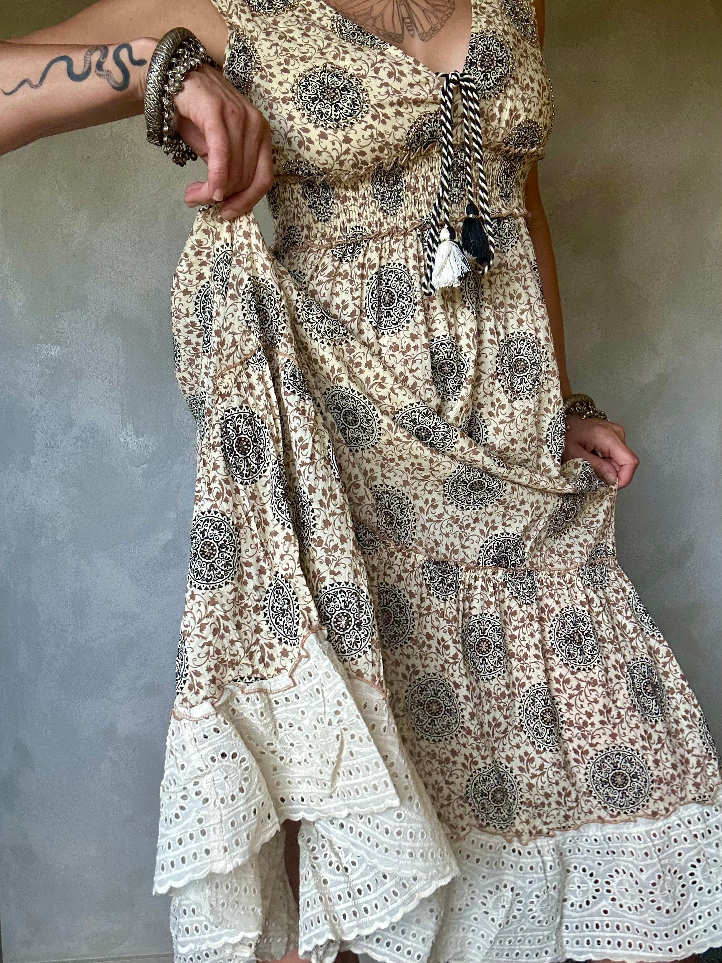 Palak Zania Dress Natural, Palak, Sistergolden