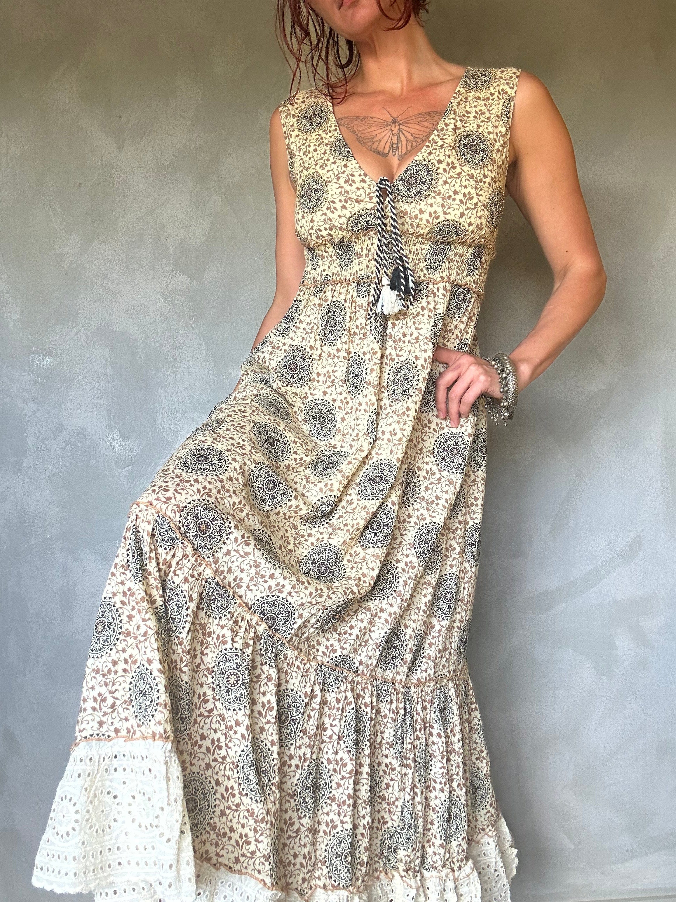 Palak Zania Dress Natural, Palak, Sistergolden
