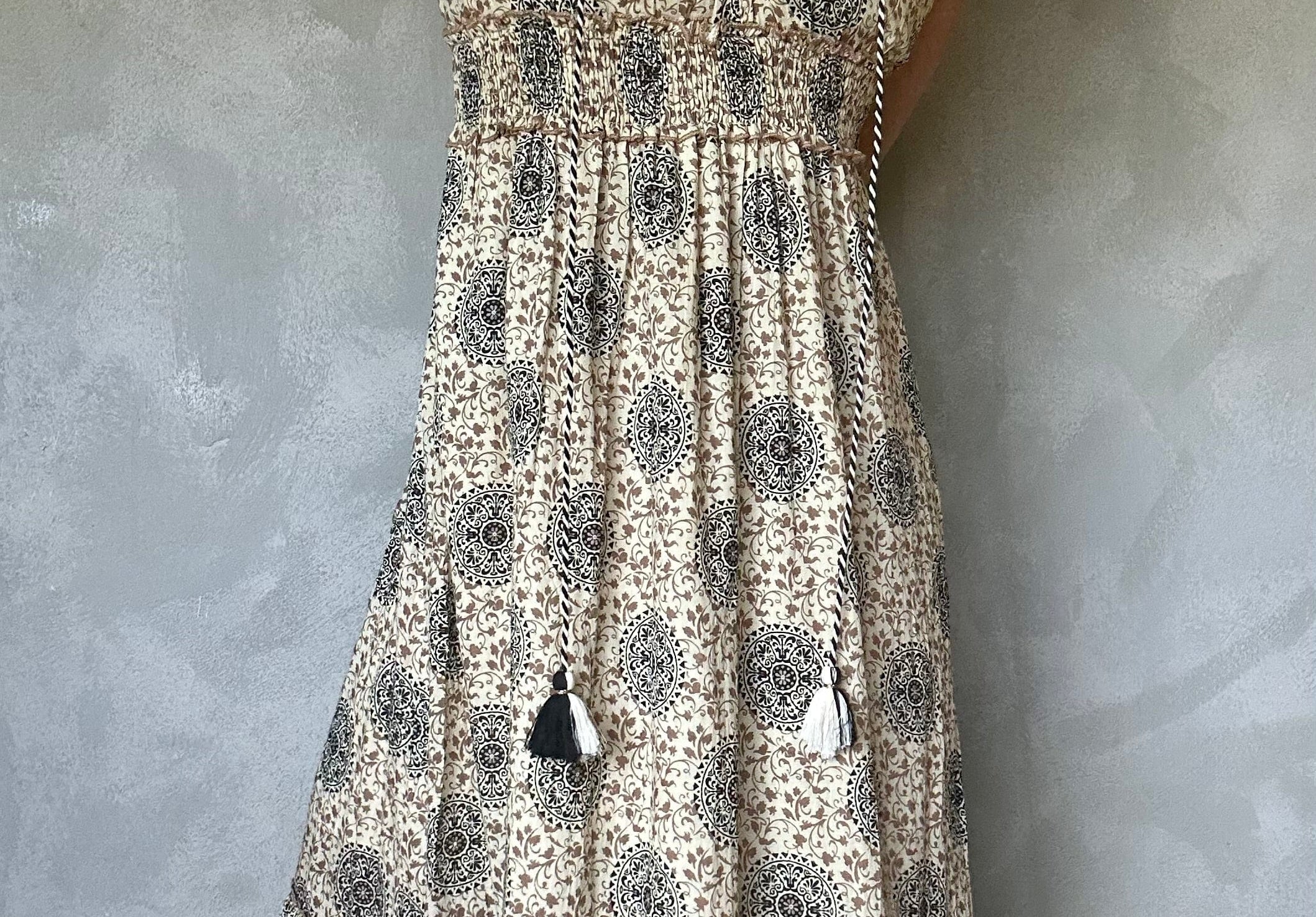 Palak Zania Dress Natural, Palak, Sistergolden