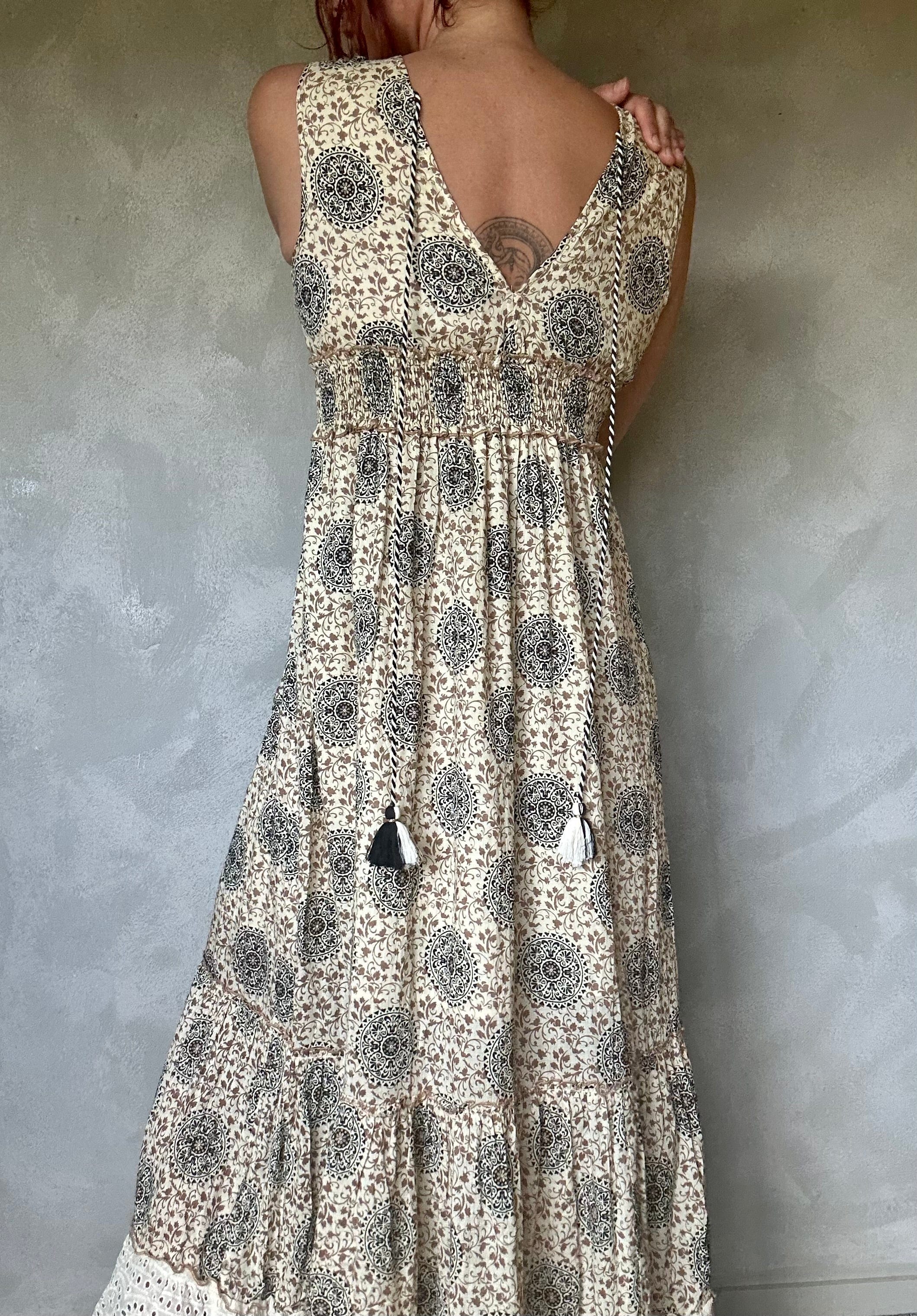 Palak Zania Dress Natural, Palak, Sistergolden