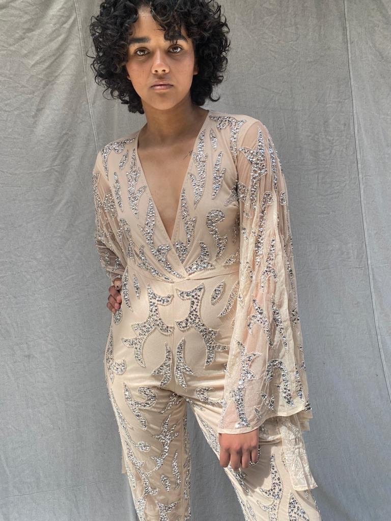 Peace + Love Godiva Sequin Jumpsuit