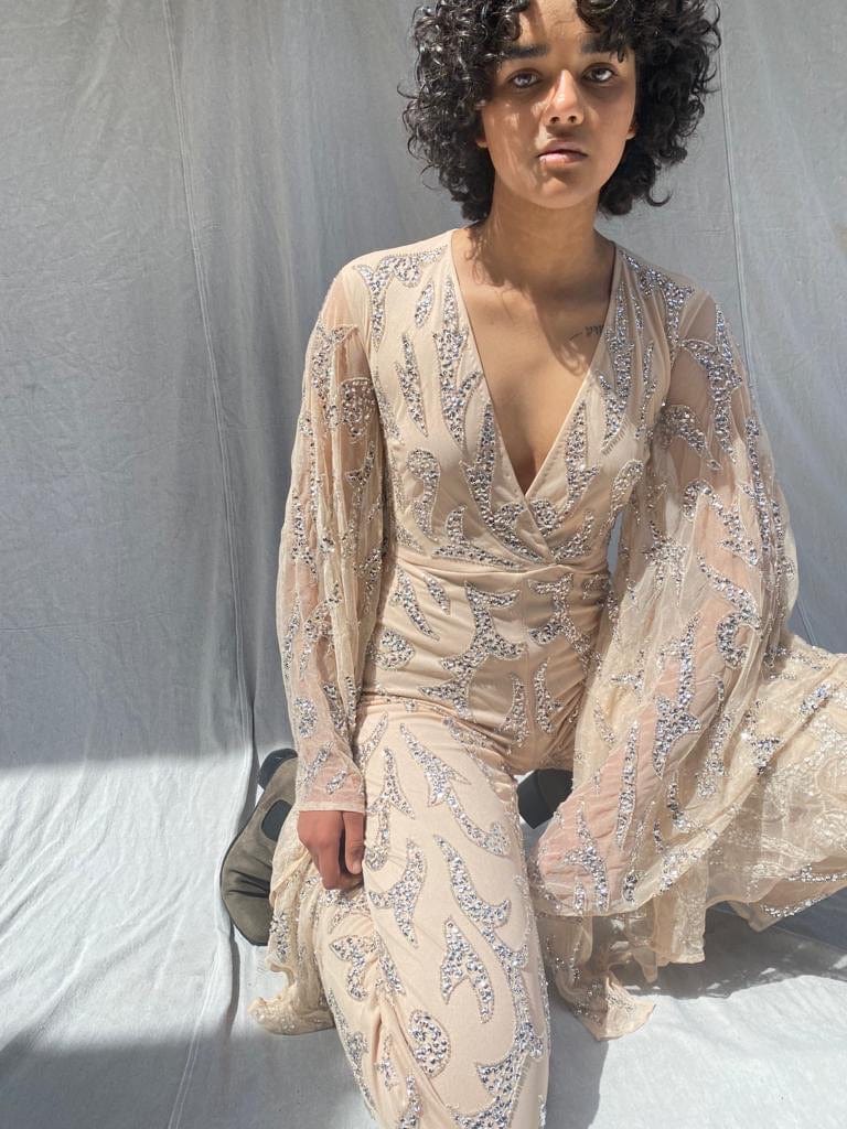 Peace + Love Godiva Sequin Jumpsuit