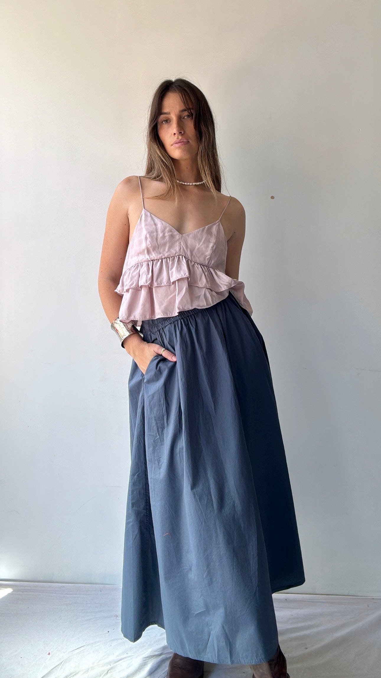 Project AJ117 Project AJ Maxi Ocean Skirt