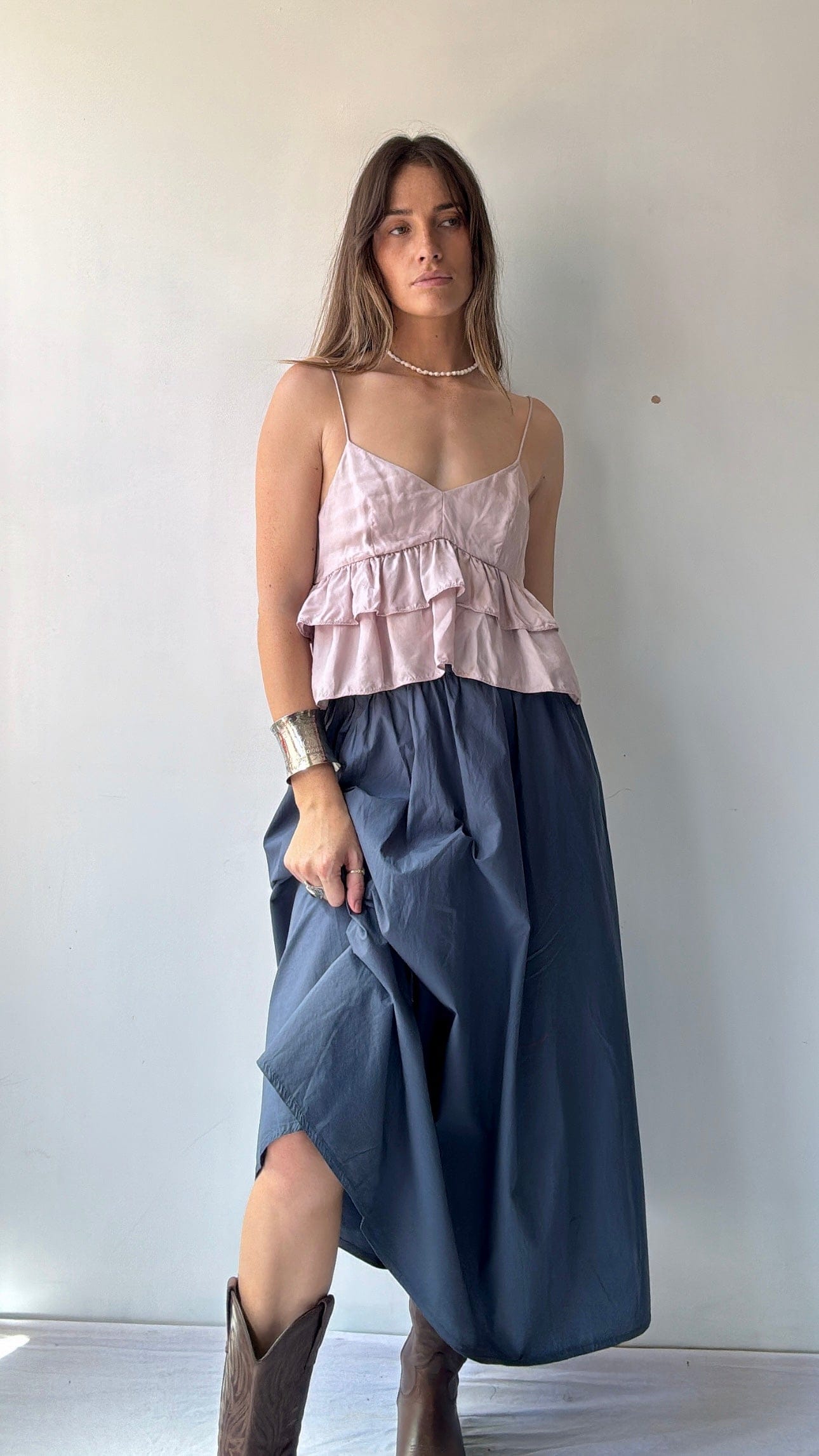 Project AJ117 Project AJ Maxi Ocean Skirt