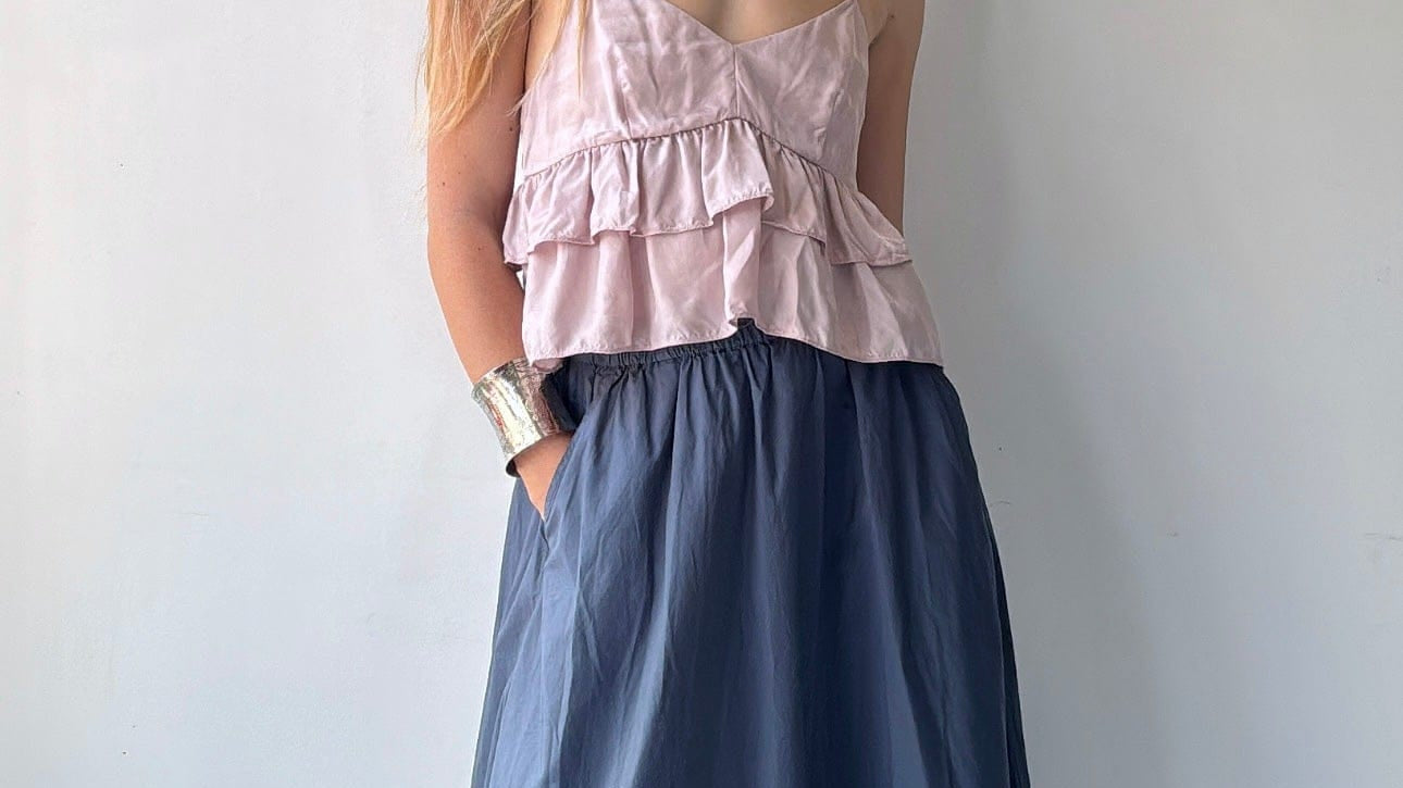 Project AJ117 Project AJ Maxi Ocean Skirt