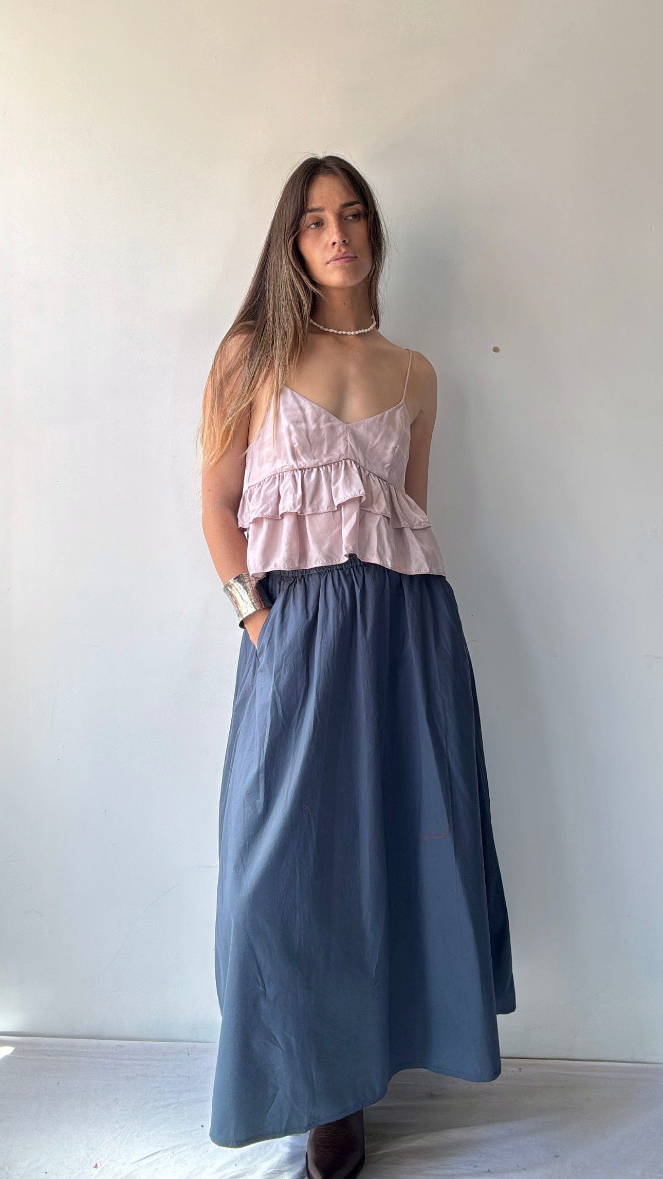 Project AJ117 Project AJ Maxi Ocean Skirt