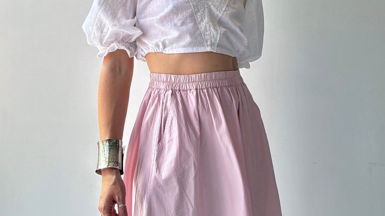 Project AJ117 Project AJ Maxi Pink Skirt