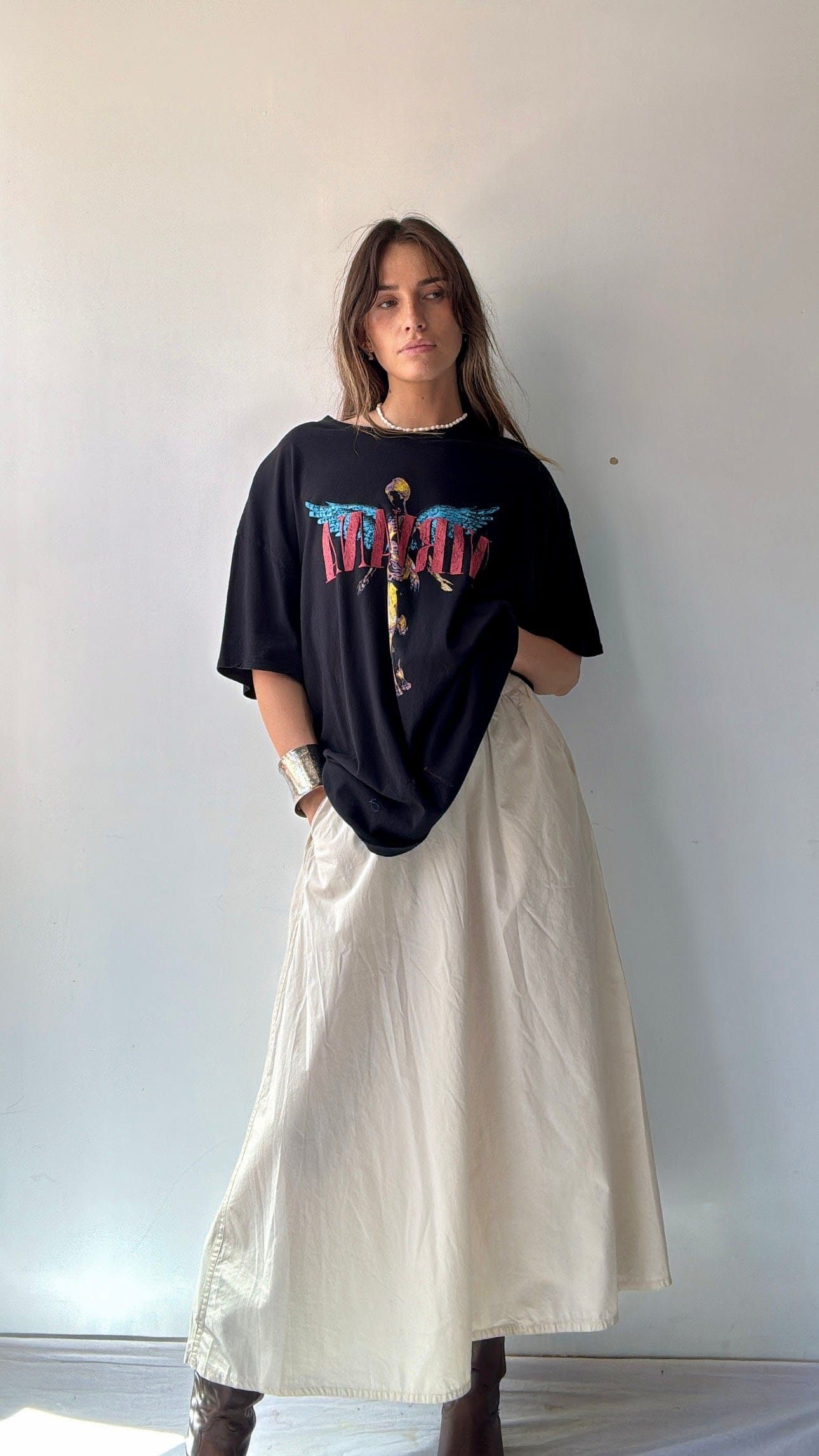 Project AJ117 Project AJ Maxi Sand Skirt