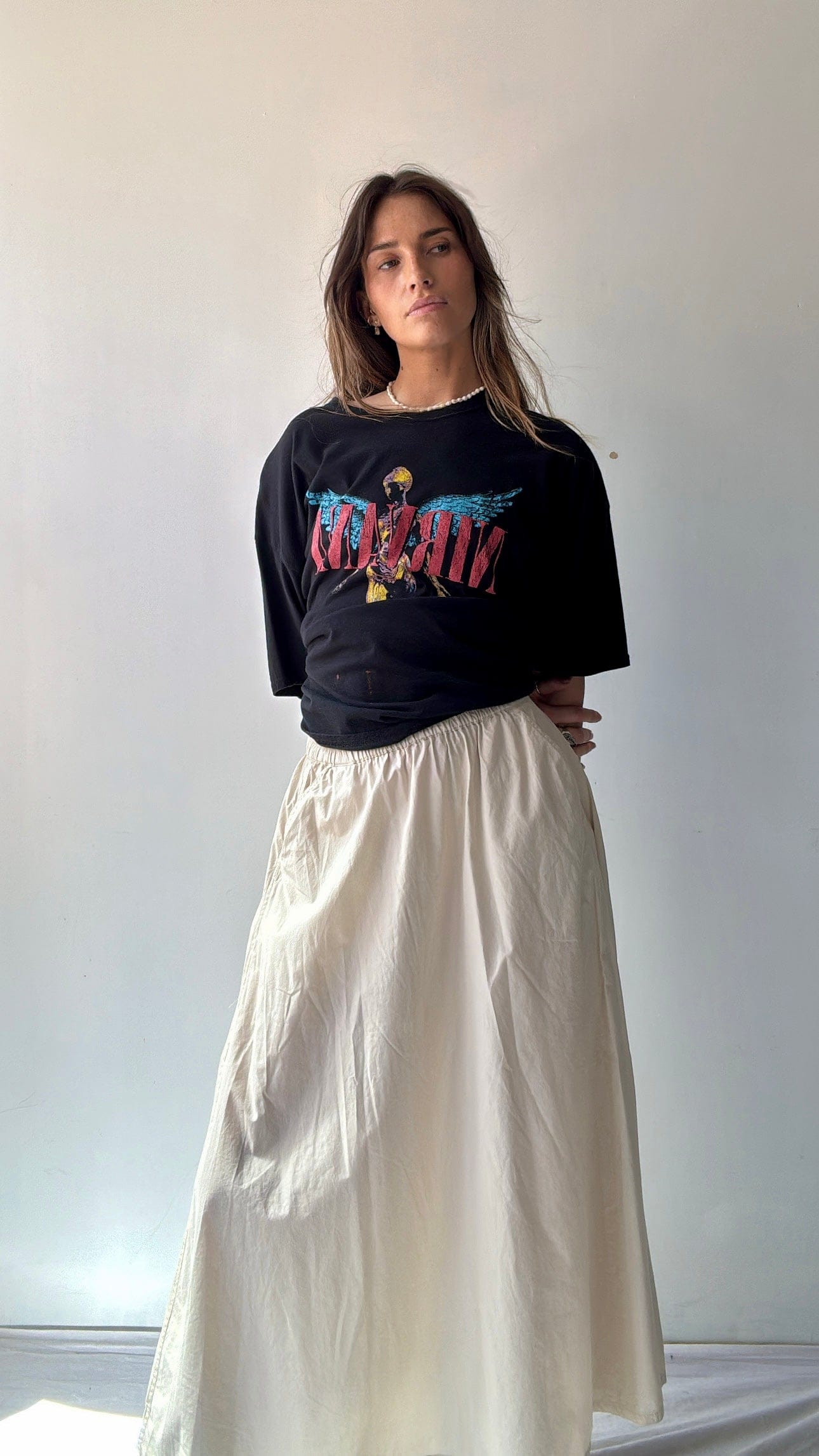 Project AJ117 Project AJ Maxi Sand Skirt