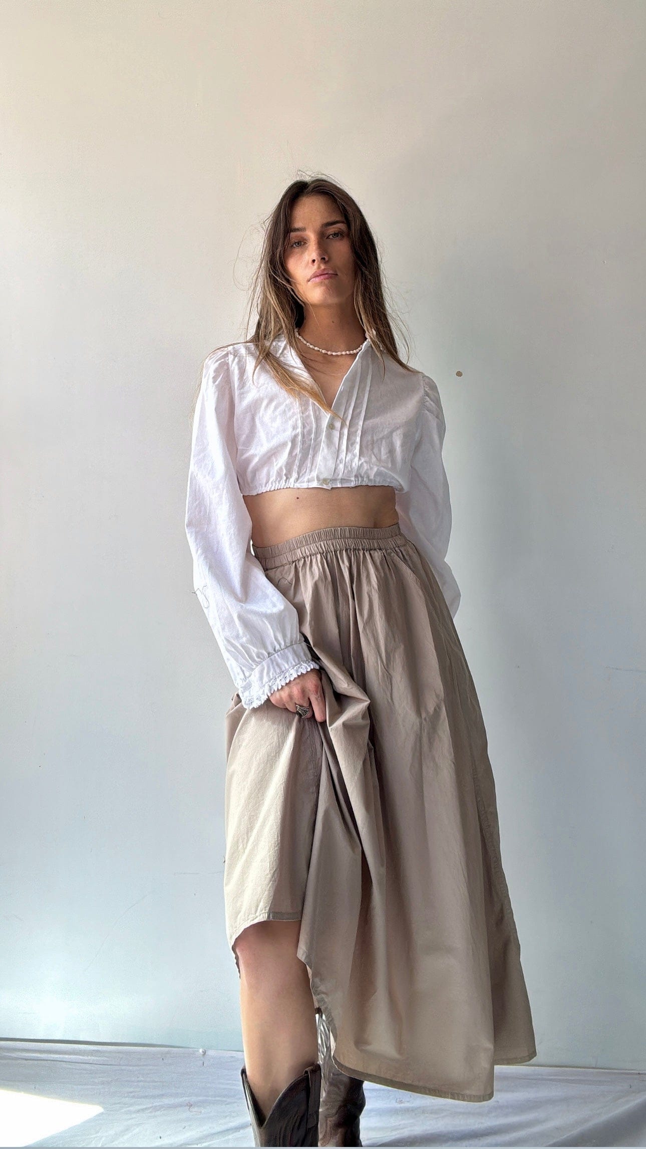 Project AJ117 Project AJ Maxi Stone Skirt