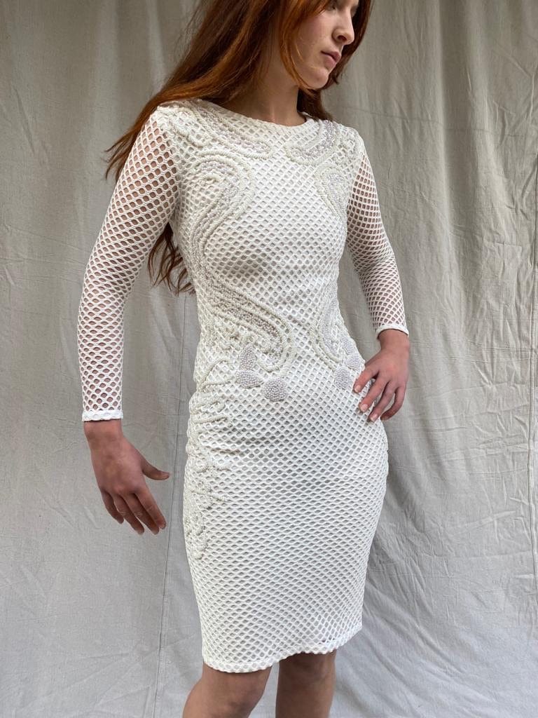 River Island Dress Selkie Embellished Midi Dress