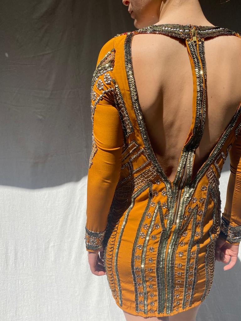 River Island Dress Spice Beaded Dress