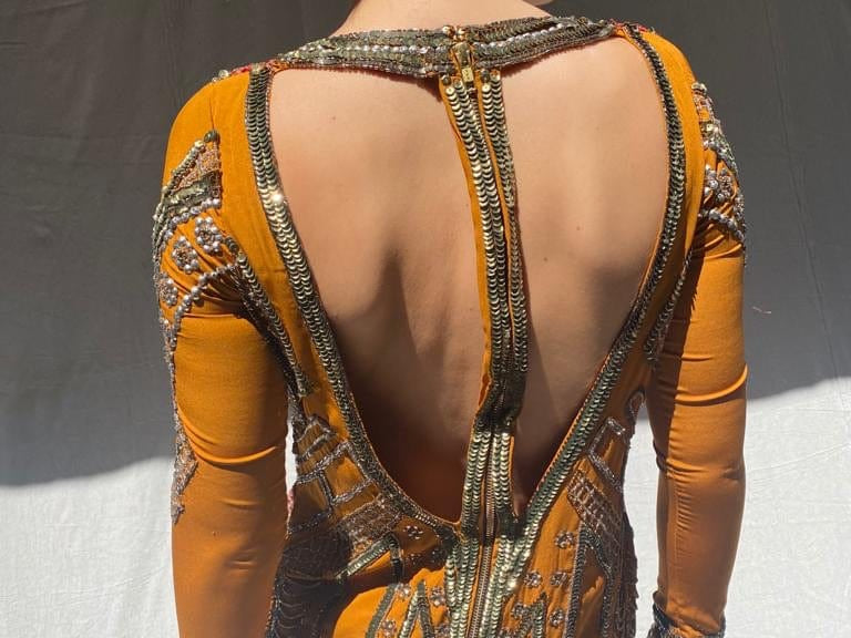 River Island Dress Spice Beaded Dress