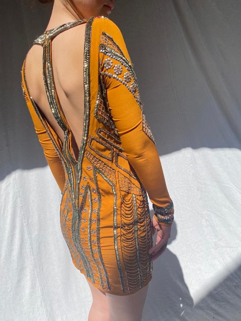 River Island Dress Spice Beaded Dress