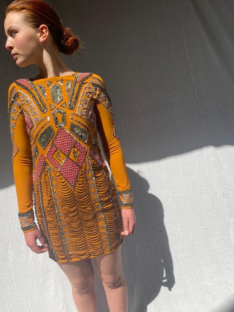River Island Dress Spice Beaded Dress