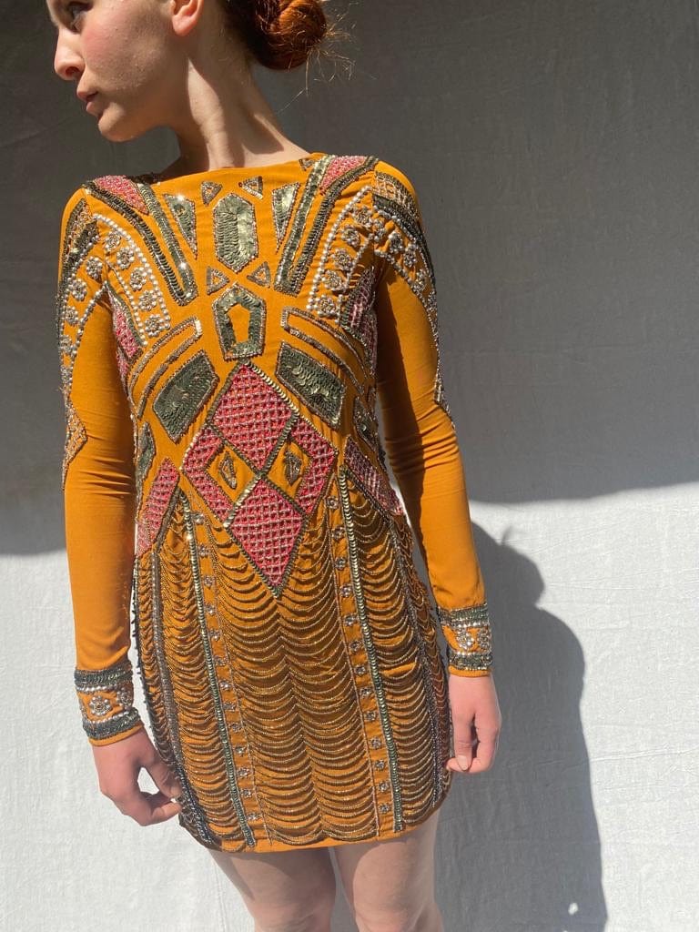 River Island Dress Spice Beaded Dress