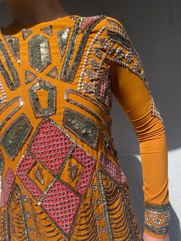 River Island Dress Spice Beaded Dress