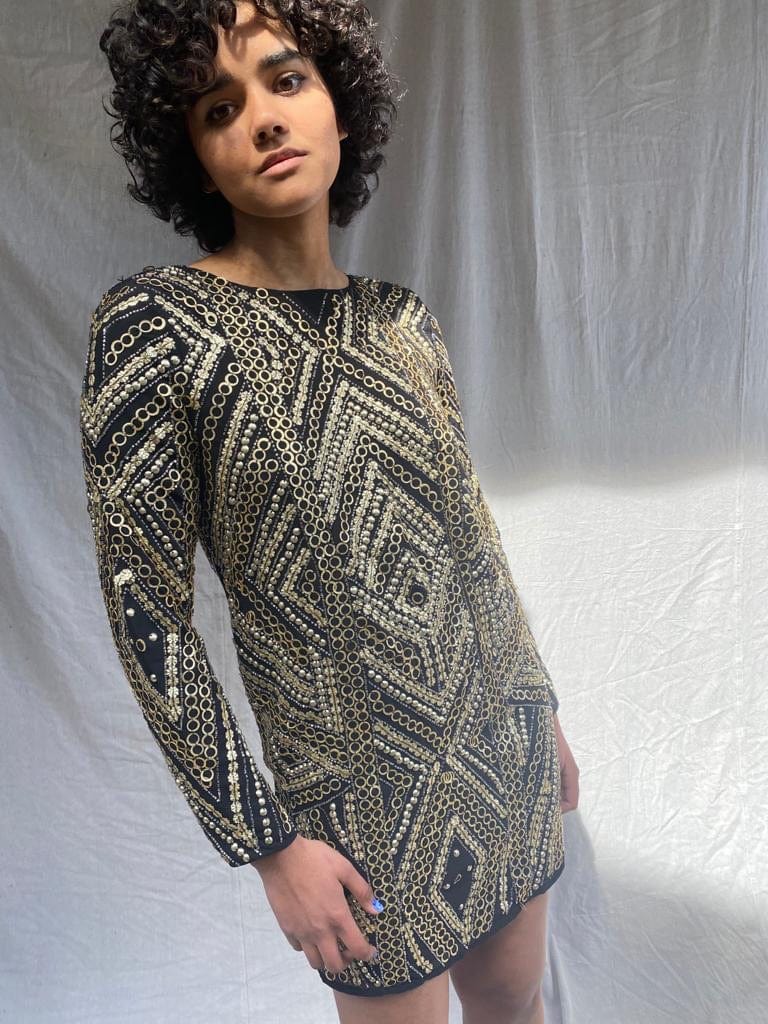 Grace Embellished Mini Dress, River Island, Sistergolden