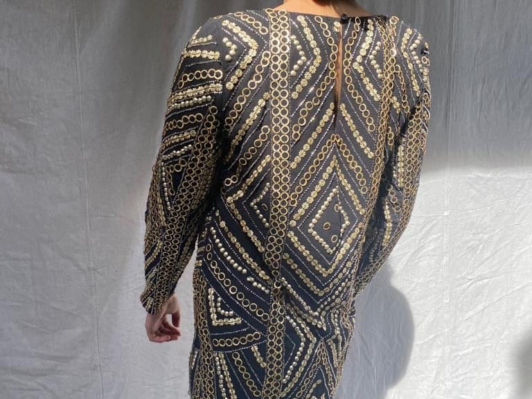 Grace Embellished Mini Dress, River Island, Sistergolden