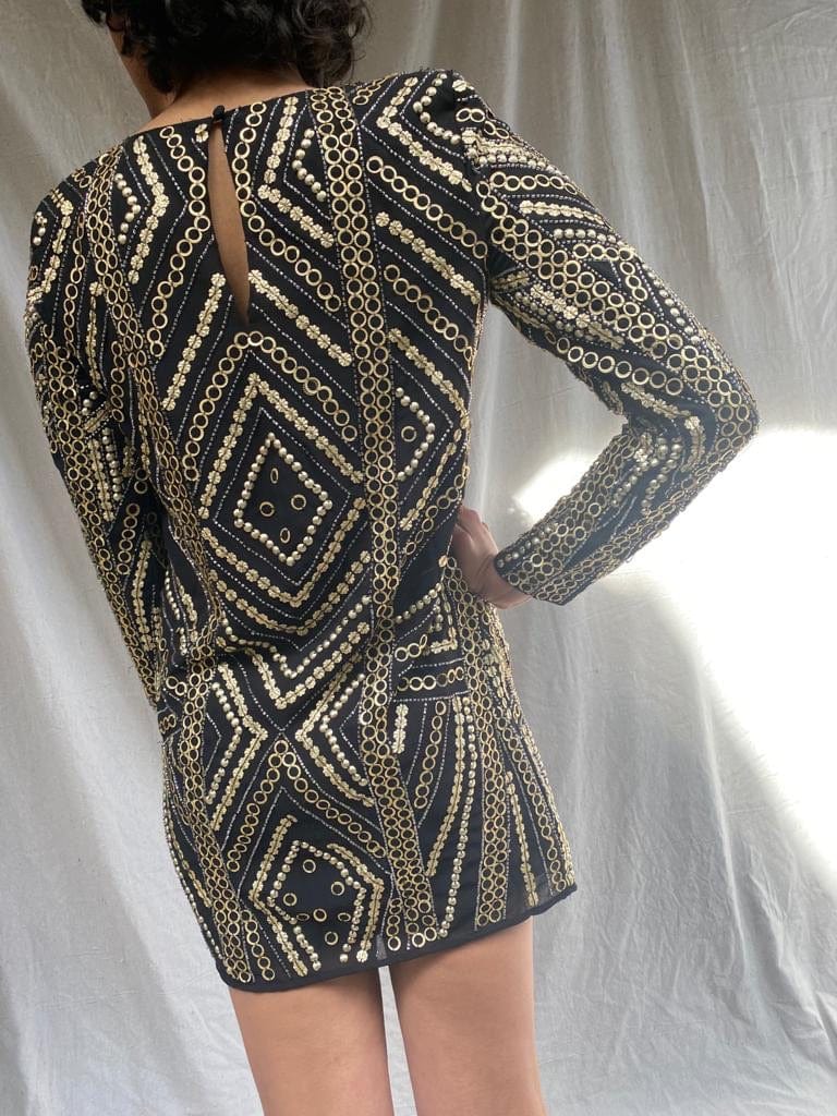 Grace Embellished Mini Dress, River Island, Sistergolden